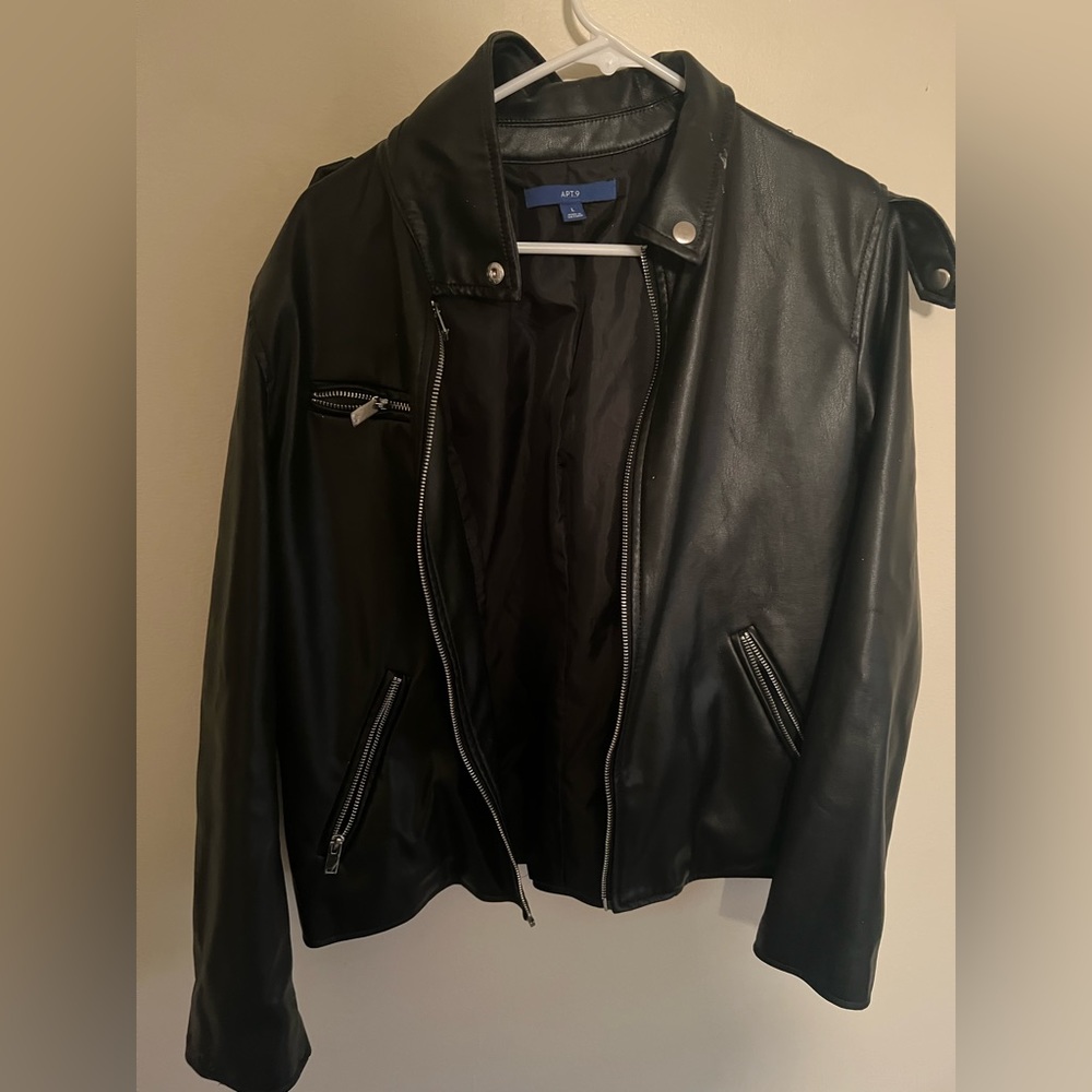 Women's leather jacket